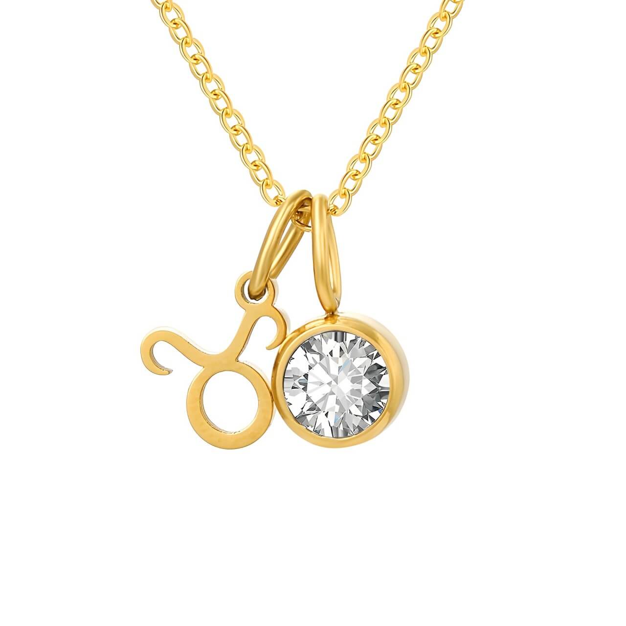 Colar de Signos Personalizado com Naturais | Banhado a Ouro 18K