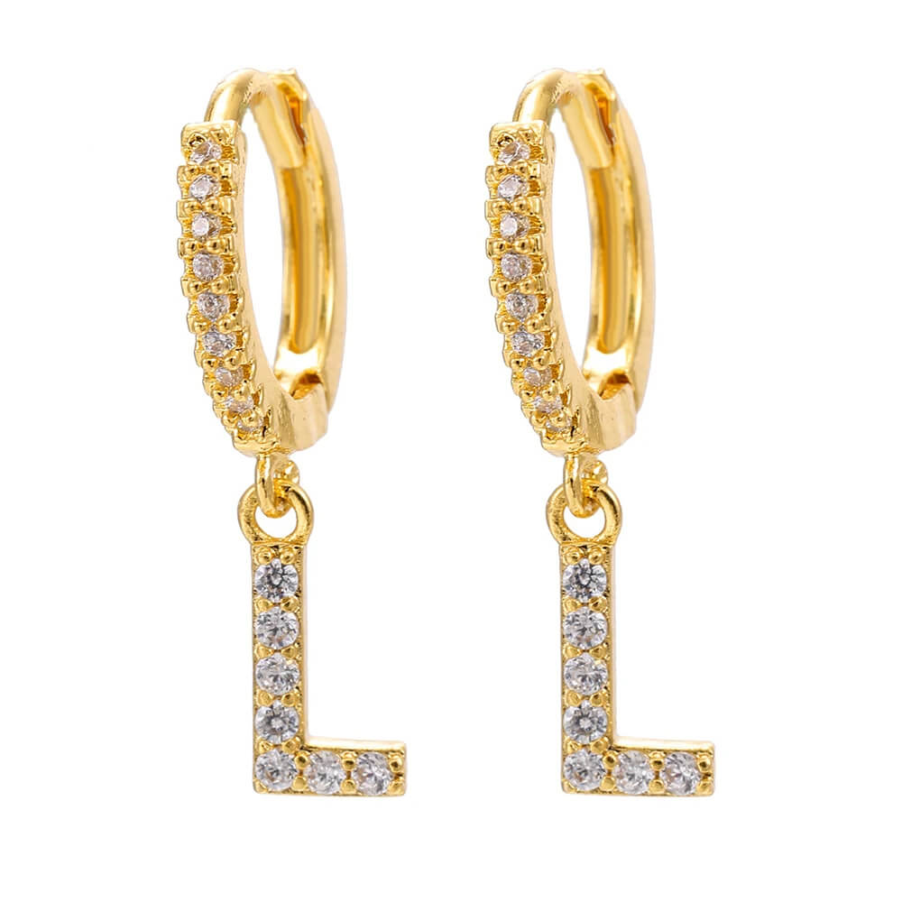 Brincos Celeste - Banhado em Ouro 18K