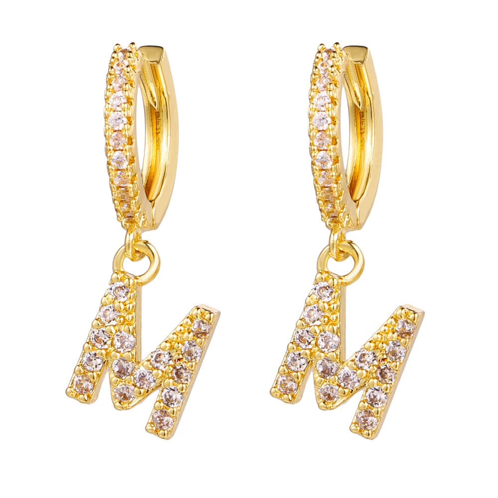 Brincos Celeste - Banhado em Ouro 18K