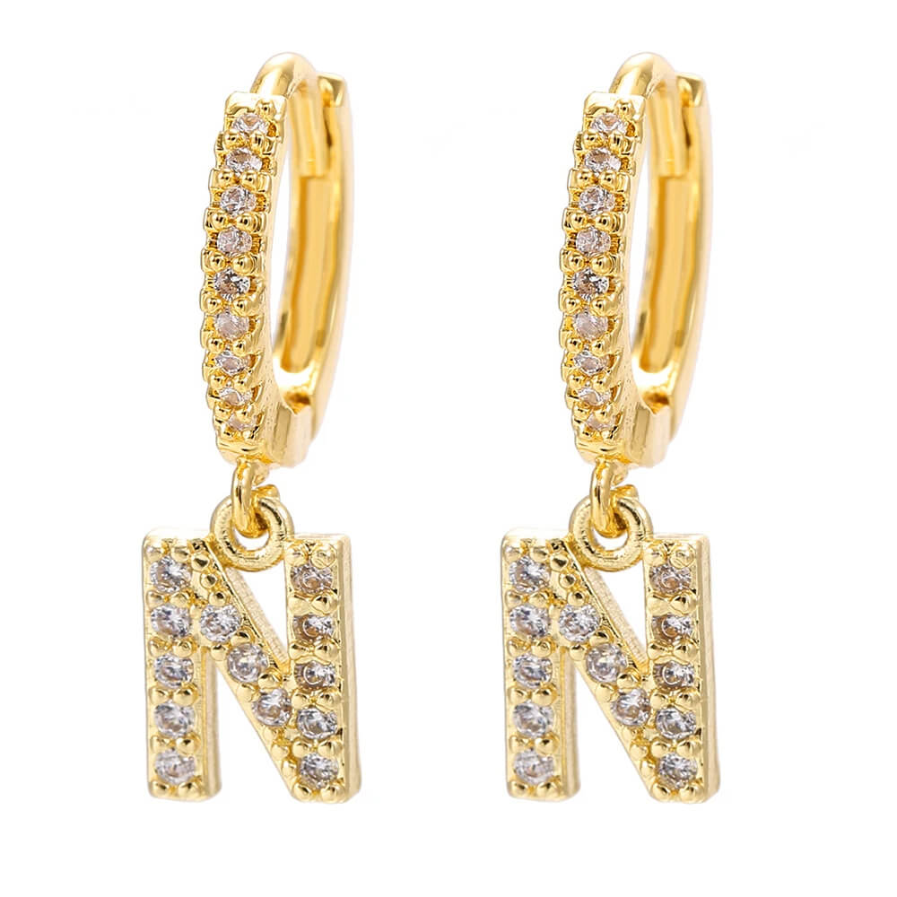 Brincos Celeste - Banhado em Ouro 18K