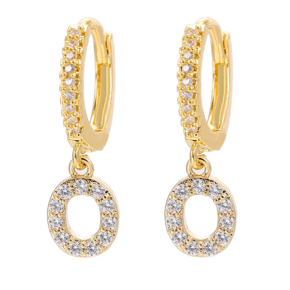 Brincos Celeste - Banhado em Ouro 18K