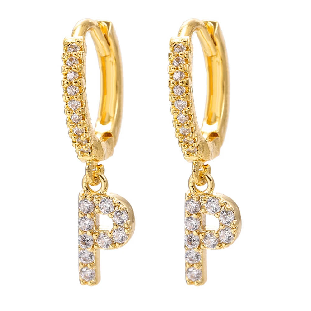 Brincos Celeste - Banhado em Ouro 18K
