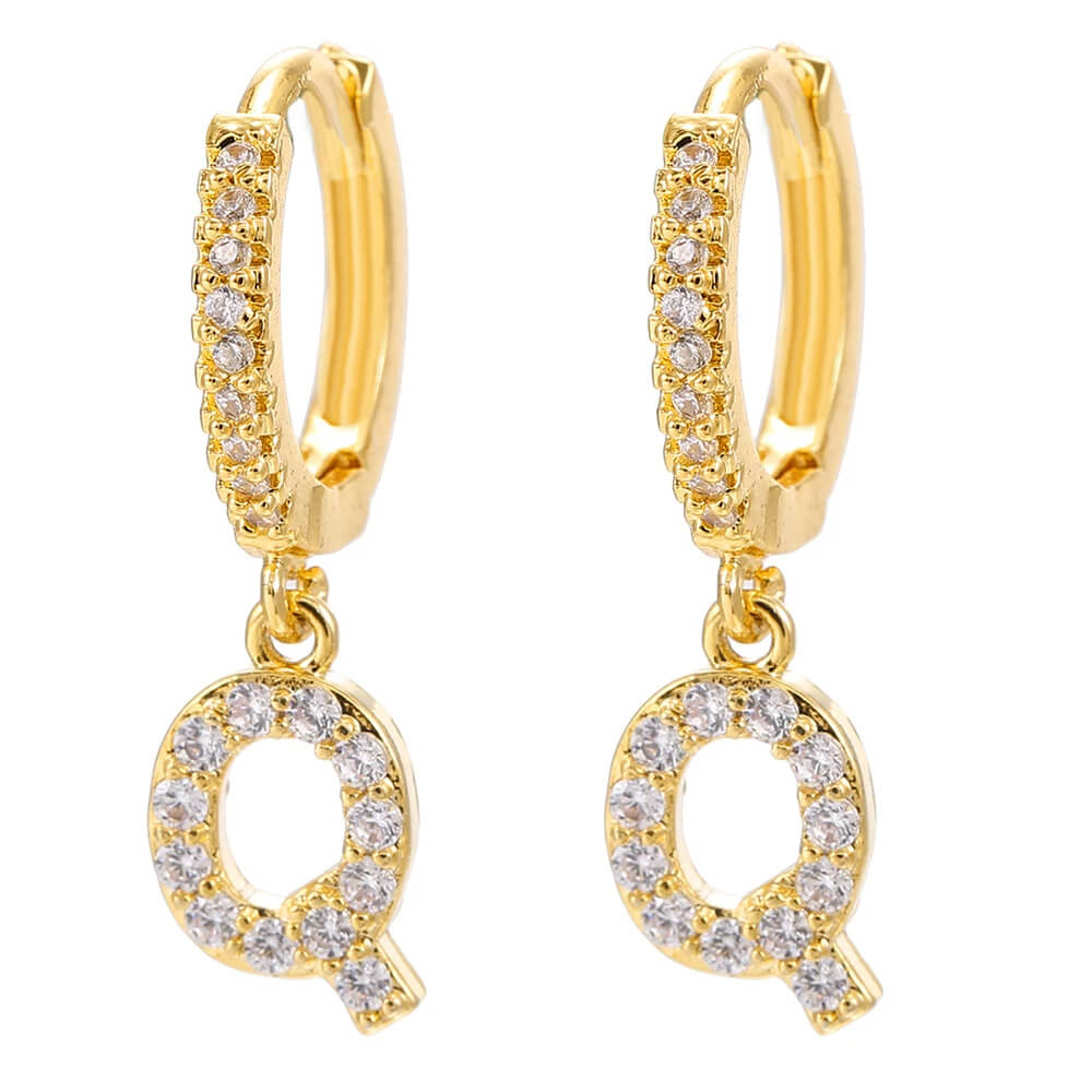 Brincos Celeste - Banhado em Ouro 18K