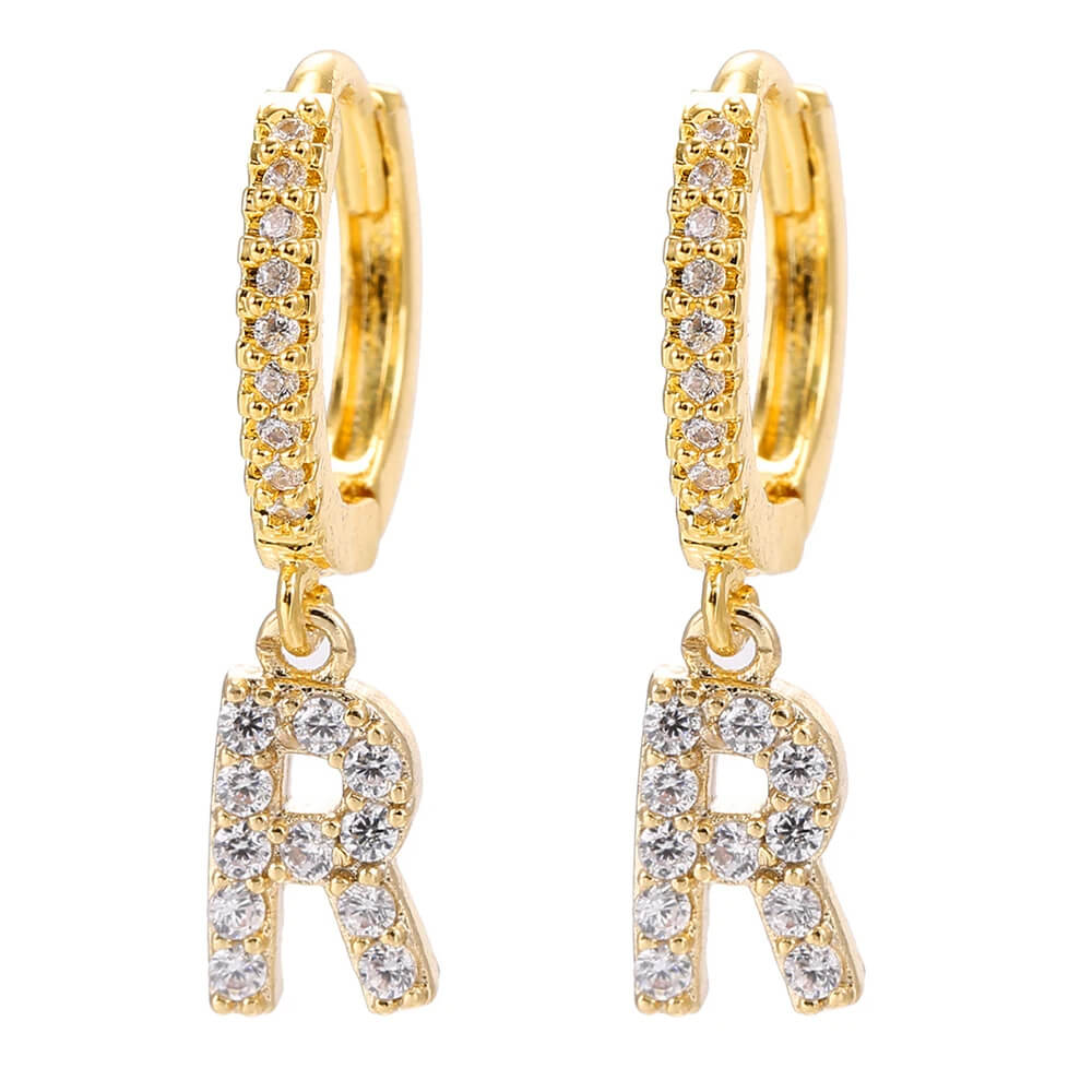 Brincos Celeste - Banhado em Ouro 18K