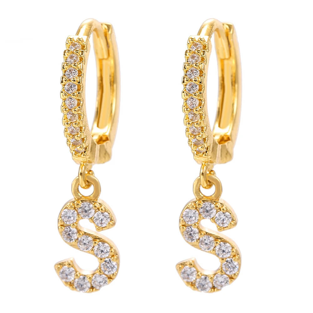 Brincos Celeste - Banhado em Ouro 18K