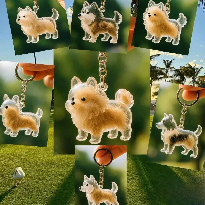 Chaveiro Peludinhos Florea | Escolha a Raça do Seu Pet