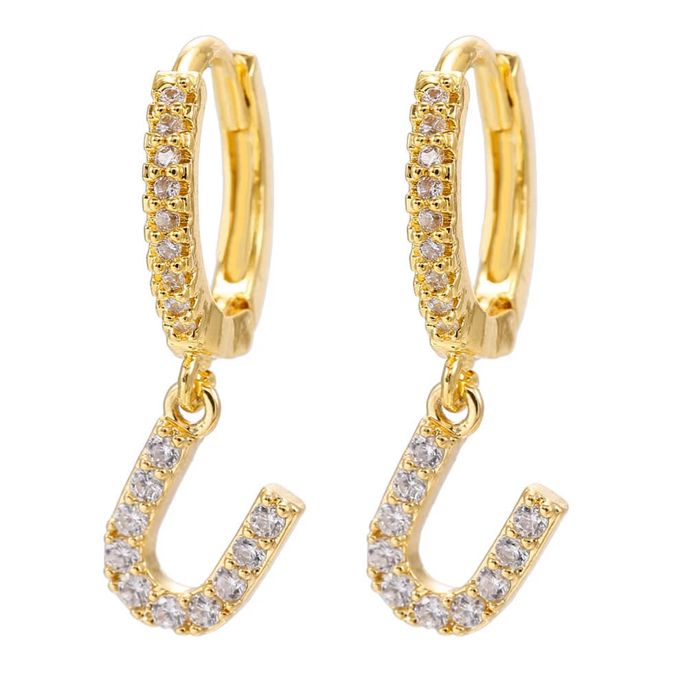 Brincos Celeste - Banhado em Ouro 18K