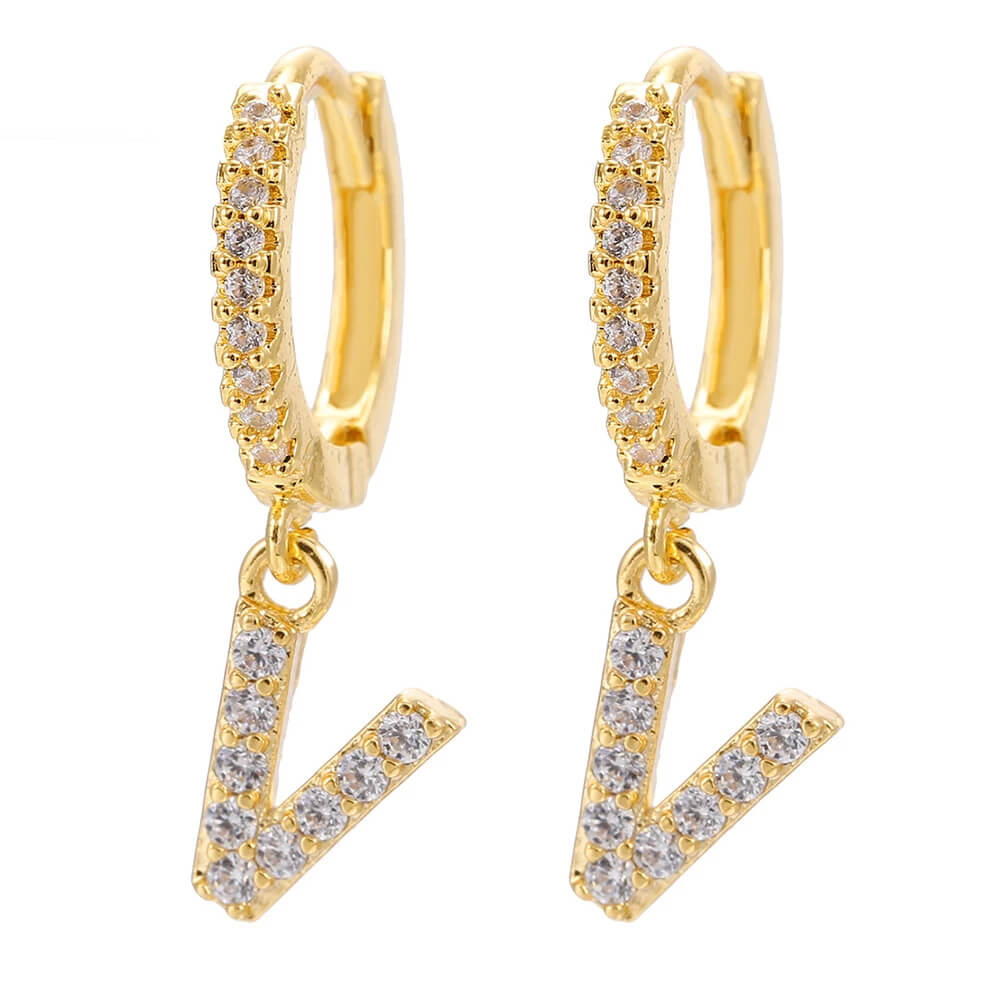 Brincos Celeste - Banhado em Ouro 18K