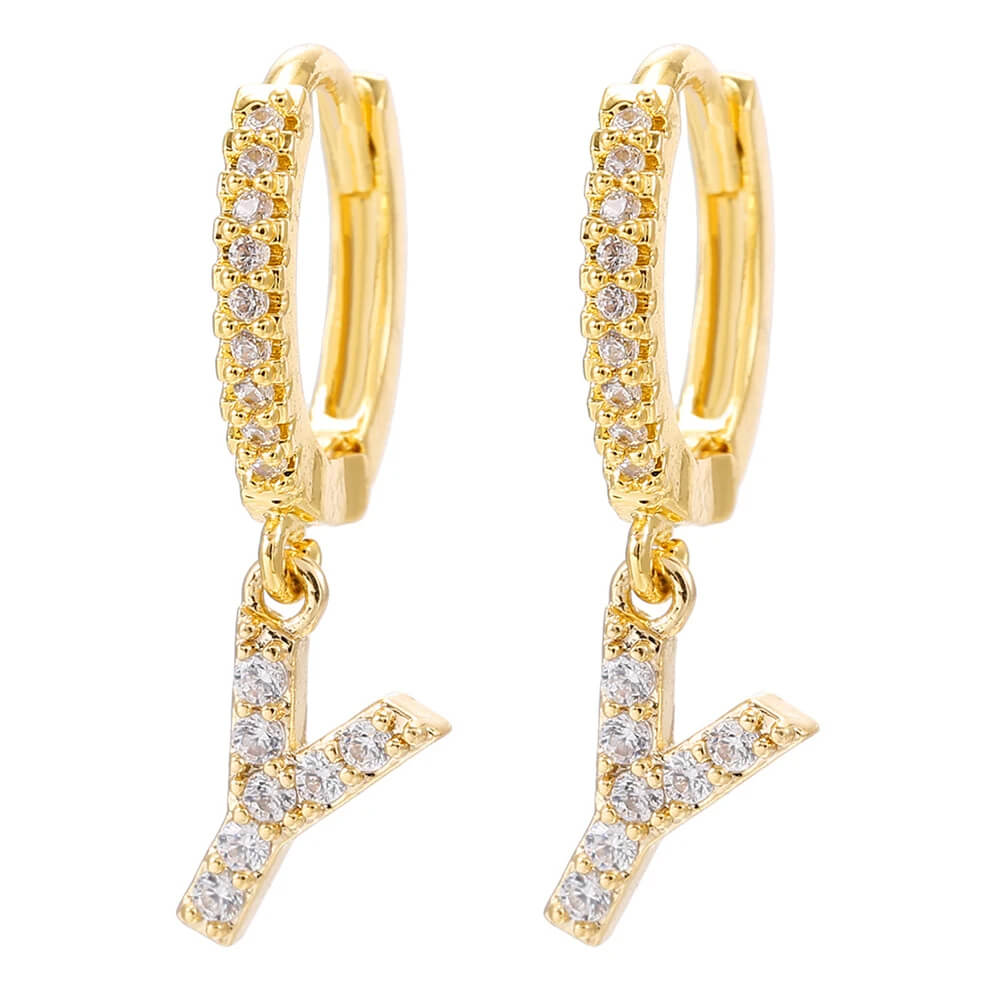 Brincos Celeste - Banhado em Ouro 18K