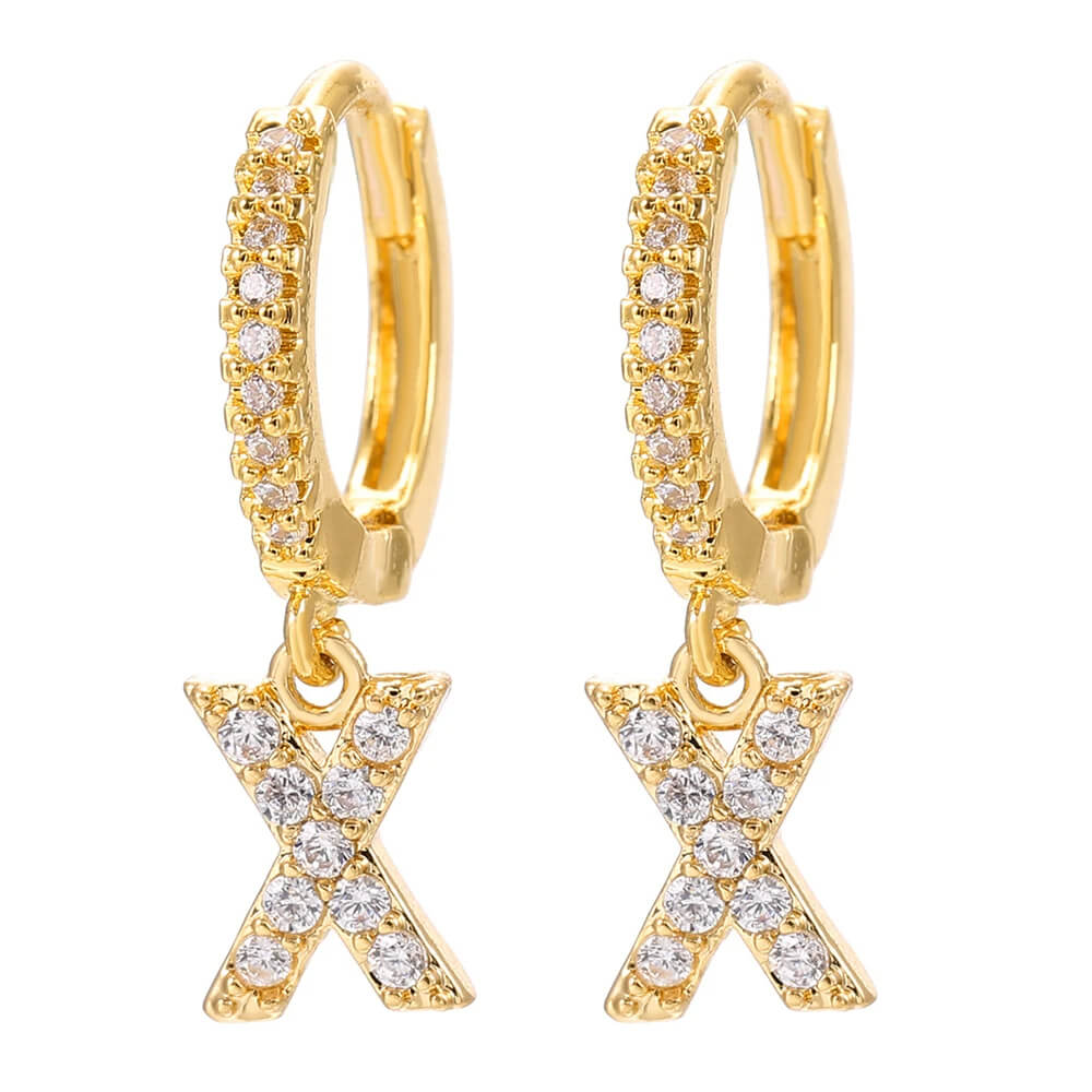 Brincos Celeste - Banhado em Ouro 18K