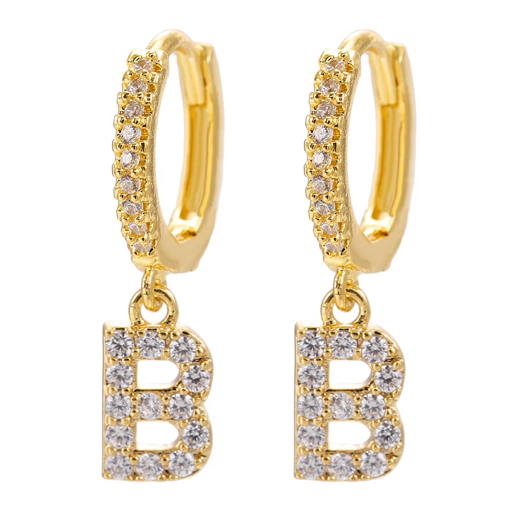 Brincos Celeste - Banhado em Ouro 18K