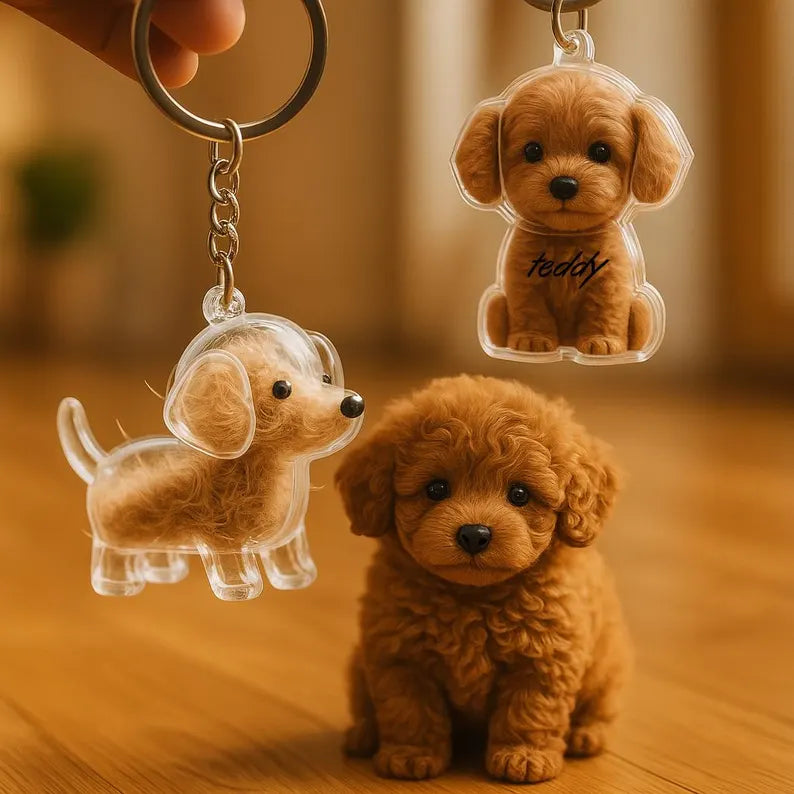 Chaveiro Peludinhos Florea | Amizade Eterna