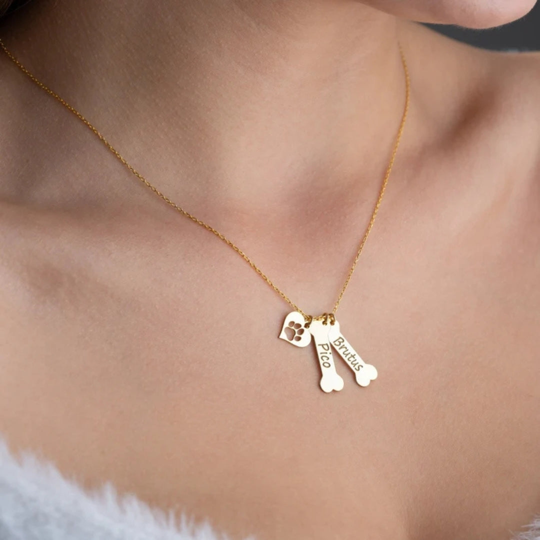 Colar + Pingente PetLove | Personalize