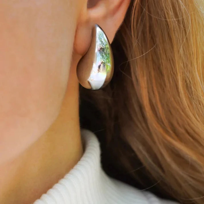 Brincos Gotas - Banhado Ouro 18K