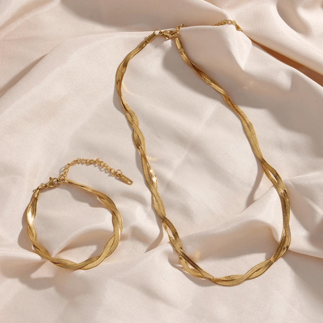 Conjunto de Joias Luna Belle