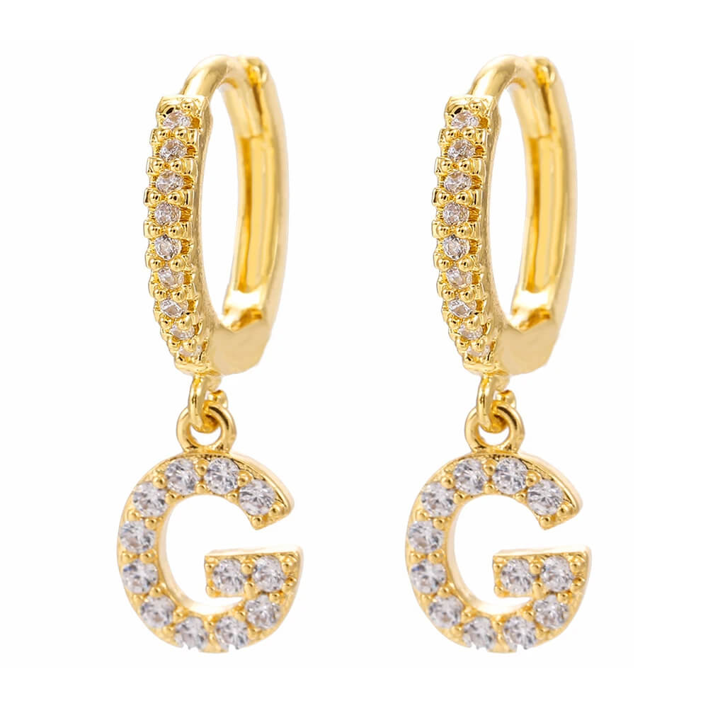 Brincos Celeste - Banhado em Ouro 18K