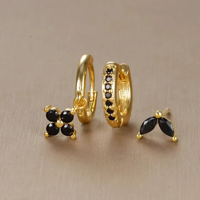 Conjunto de Brincos Chloe