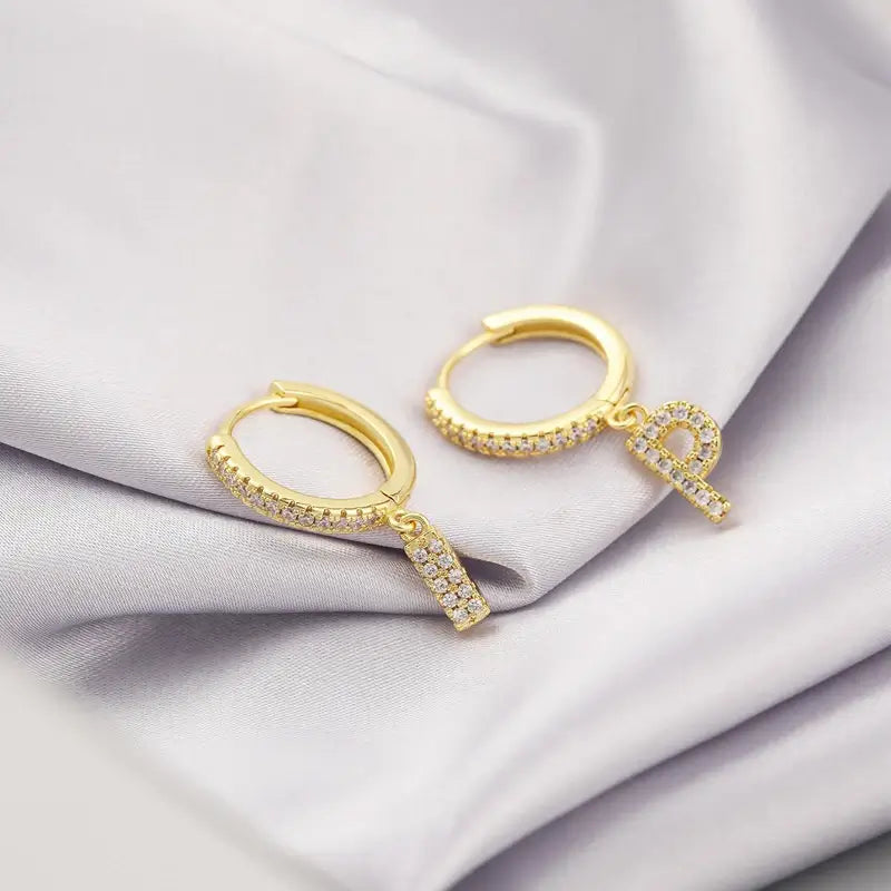 Brincos Celeste - Banhado em Ouro 18K