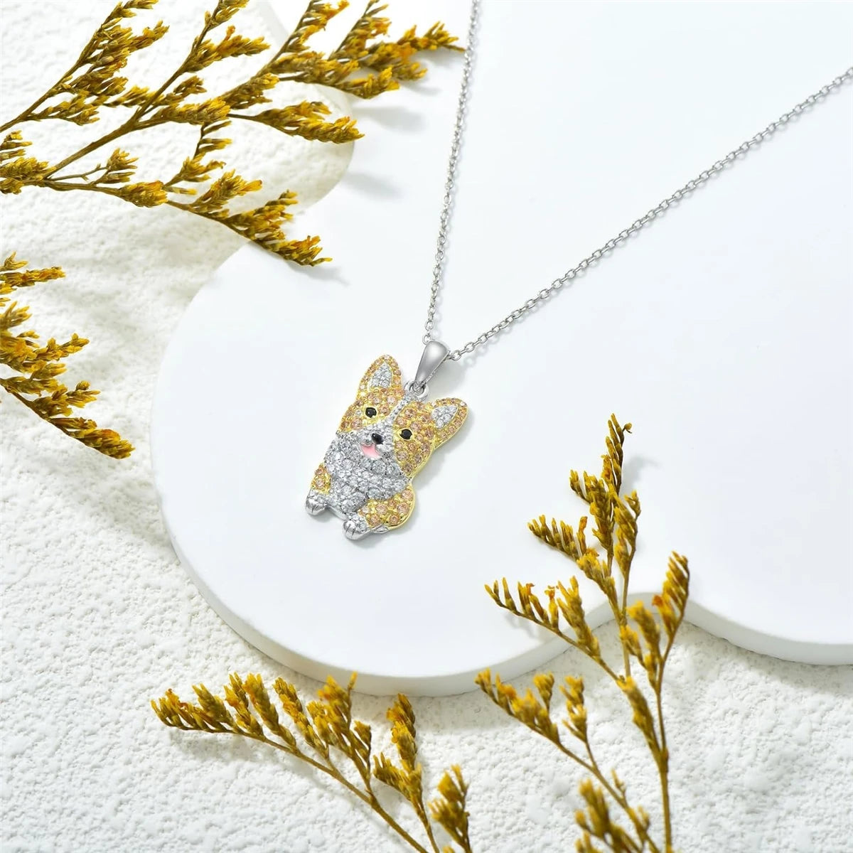 Colar Cute Corgi | Mini Coleção