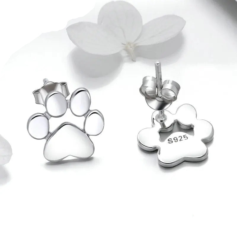 Brinco Pegadas do Amor – Prata 925