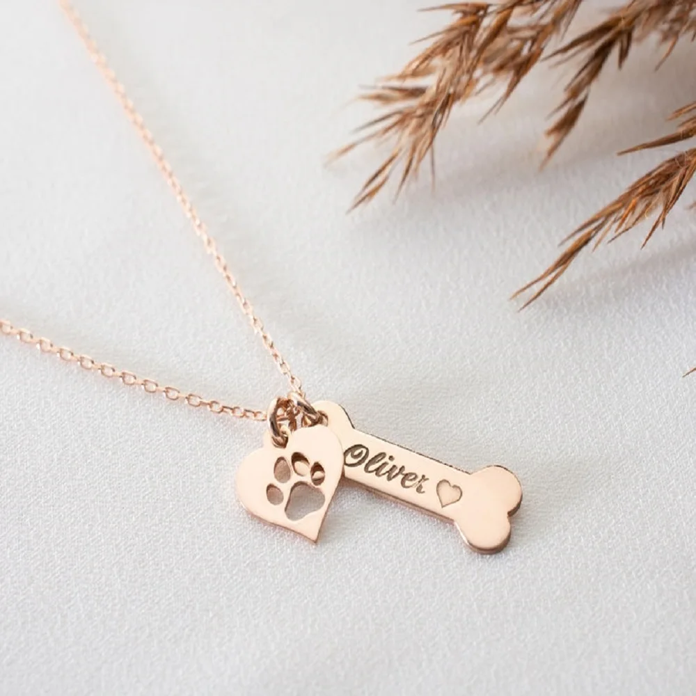 Colar + Pingente PetLove | Personalize
