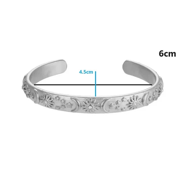 Pulseiras Celestial Harmonia | Banhado em Ouro 18k