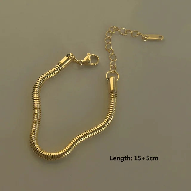 Pulseiras Celestial Harmonia | Banhado em Ouro 18k