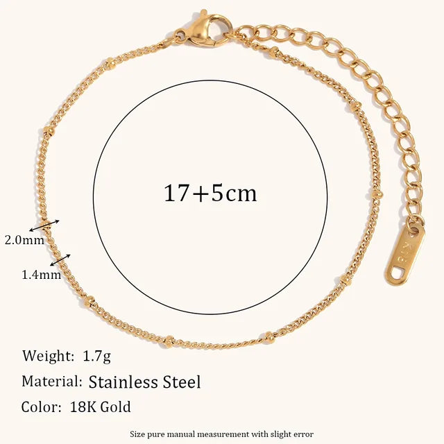 Elo Dourado Figaro | Banhado em Ouro 18k