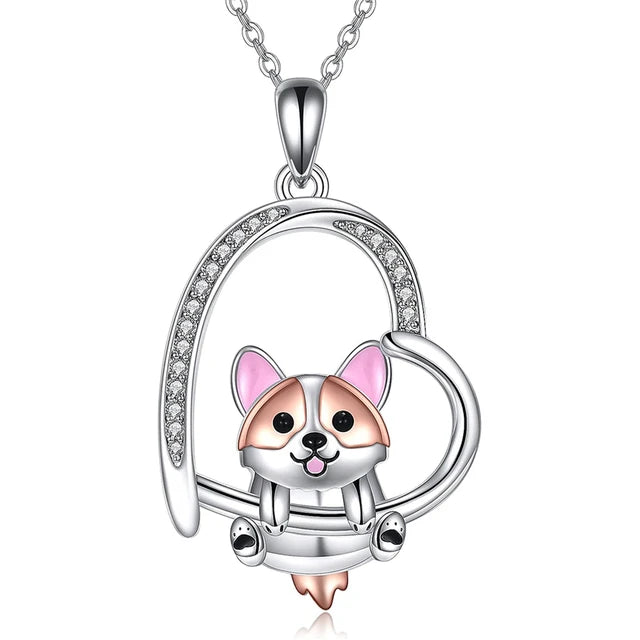 Colar Cute Corgi | Mini Coleção