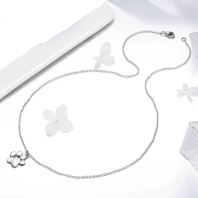 Colar Pegadas do Amor – Prata 925