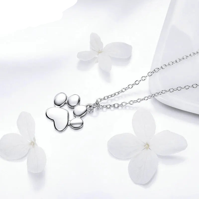 Colar Pegadas do Amor – Prata 925