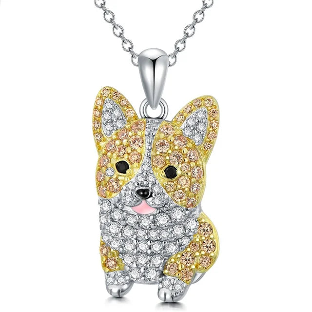 Colar Cute Corgi | Mini Coleção