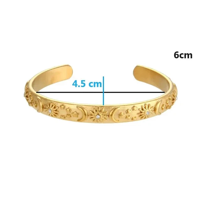 Pulseiras Celestial Harmonia | Banhado em Ouro 18k