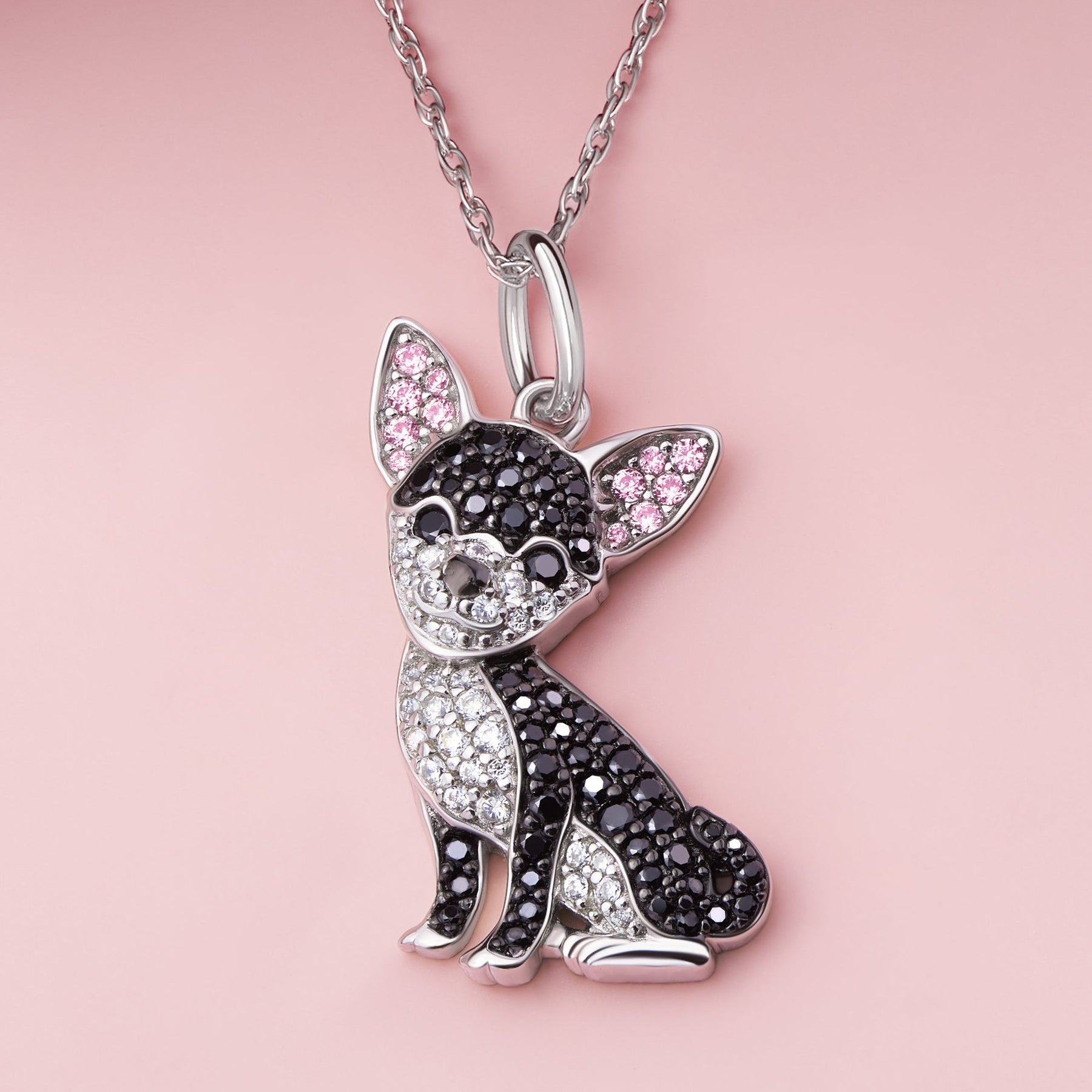 Colar + Pingente Chihuahua | Banhado em Ouro 18K