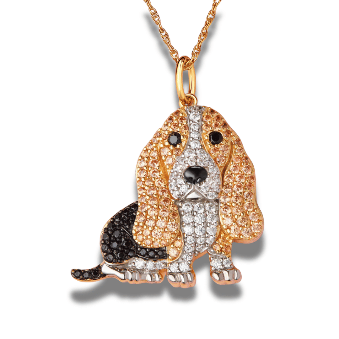 Colar + Pingente Pets | Banhado em Ouro 18K (Escolha Sua Raça)