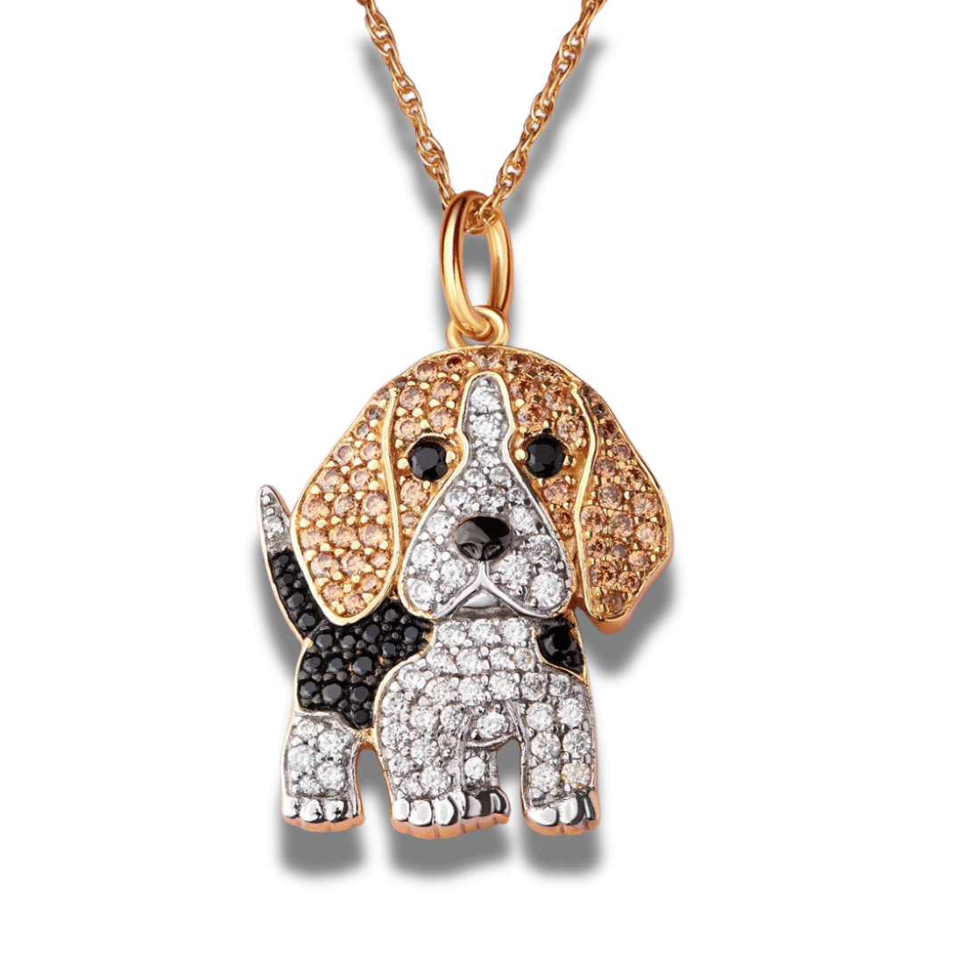 Colar + Pingente Pets | Banhado em Ouro 18K (Escolha Sua Raça)