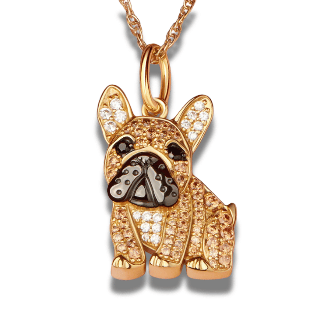 Colar + Pingente Pets | Banhado em Ouro 18K (Escolha Sua Raça)