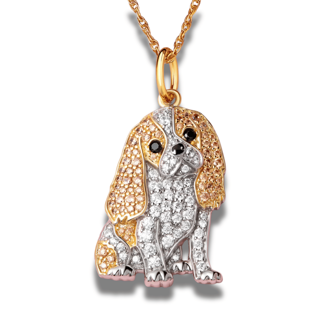 Colar + Pingente Pets | Banhado em Ouro 18K (Escolha Sua Raça)