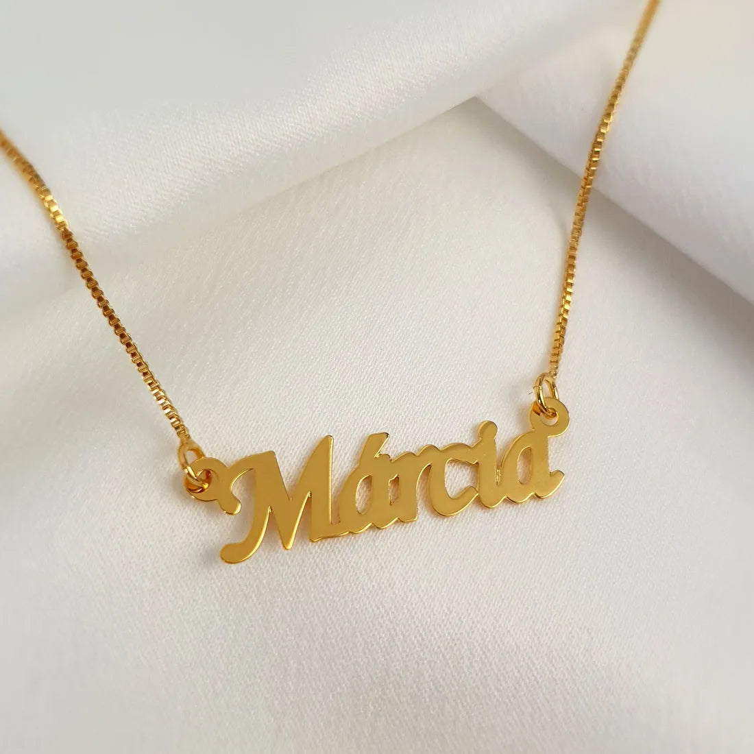 Colar com Nome Personalizado | Banhado a Ouro 18k