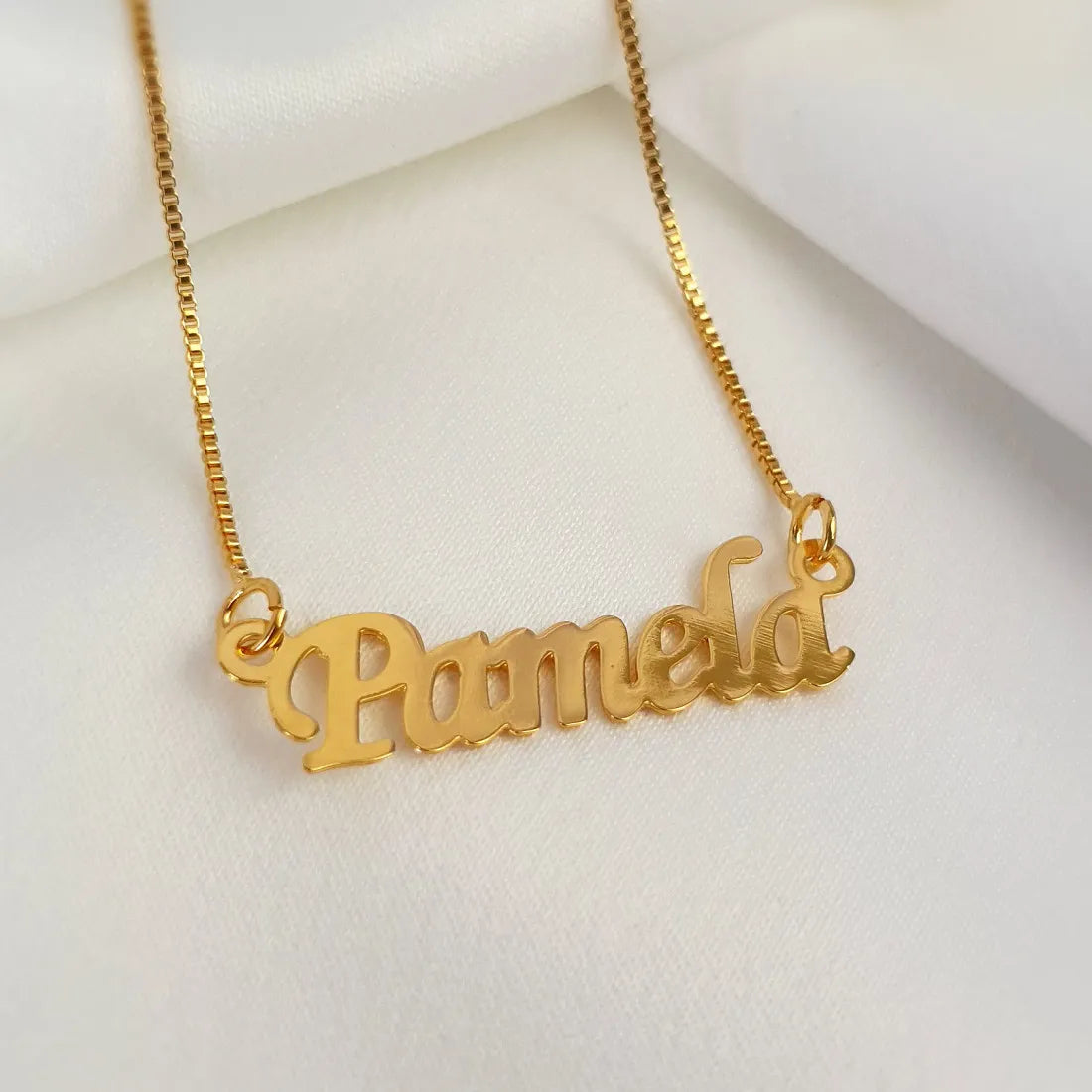 Colar com Nome Personalizado | Banhado a Ouro 18k