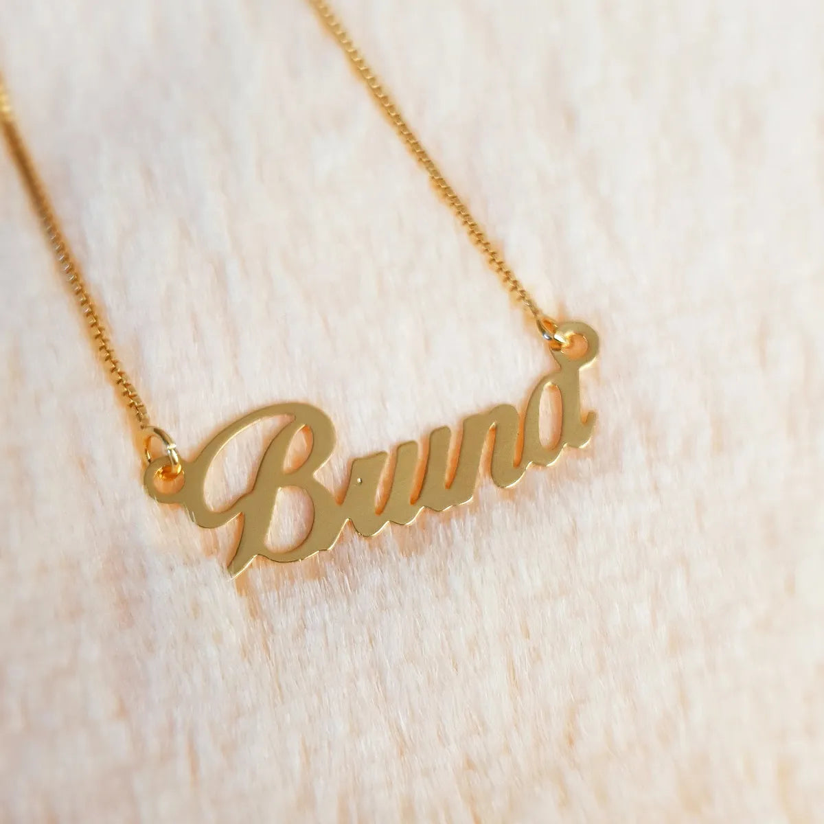 Colar com Nome Personalizado | Banhado a Ouro 18k