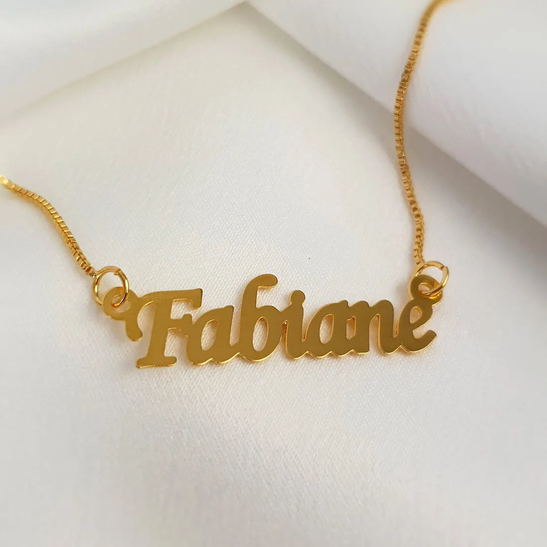 Colar com Nome Personalizado | Banhado a Ouro 18k