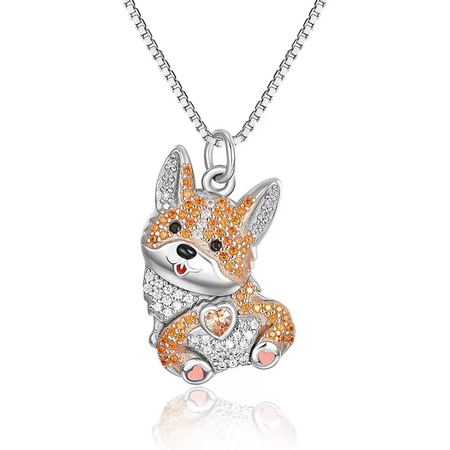 Colar Cute Corgi | Mini Coleção