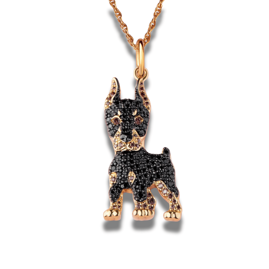 Colar + Pingente Pets | Banhado em Ouro 18K (Escolha Sua Raça)