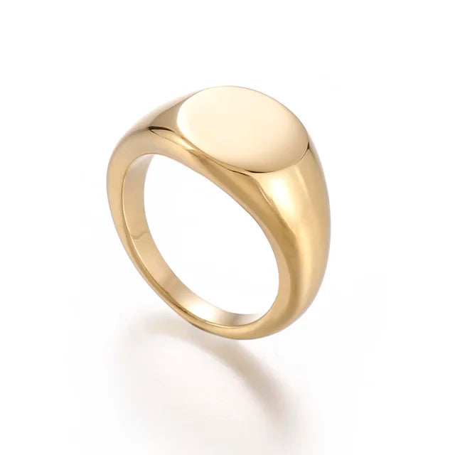 Anel de Dedinho Floreá | Banhado em Ouro 18k