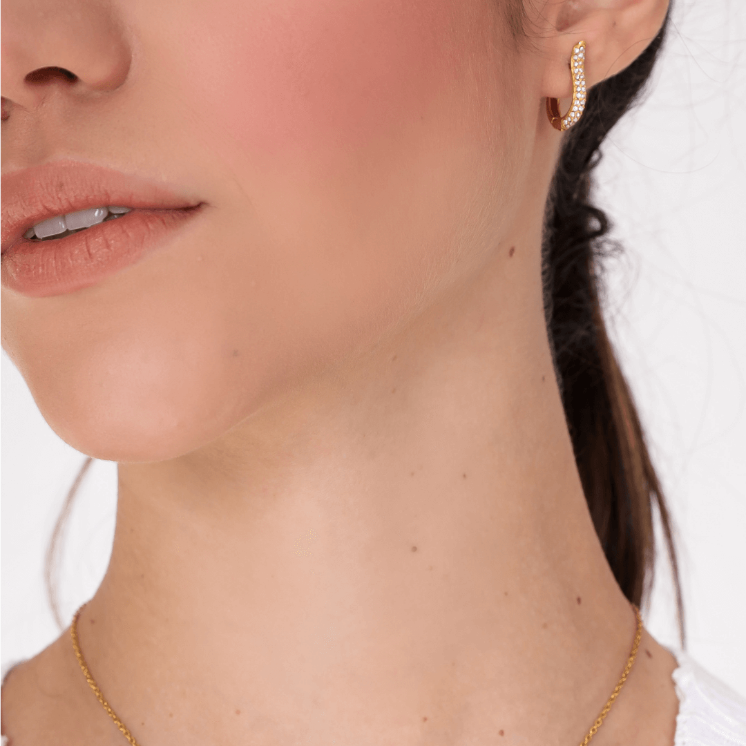 Brincos Veneza - Banhado em Ouro 18k