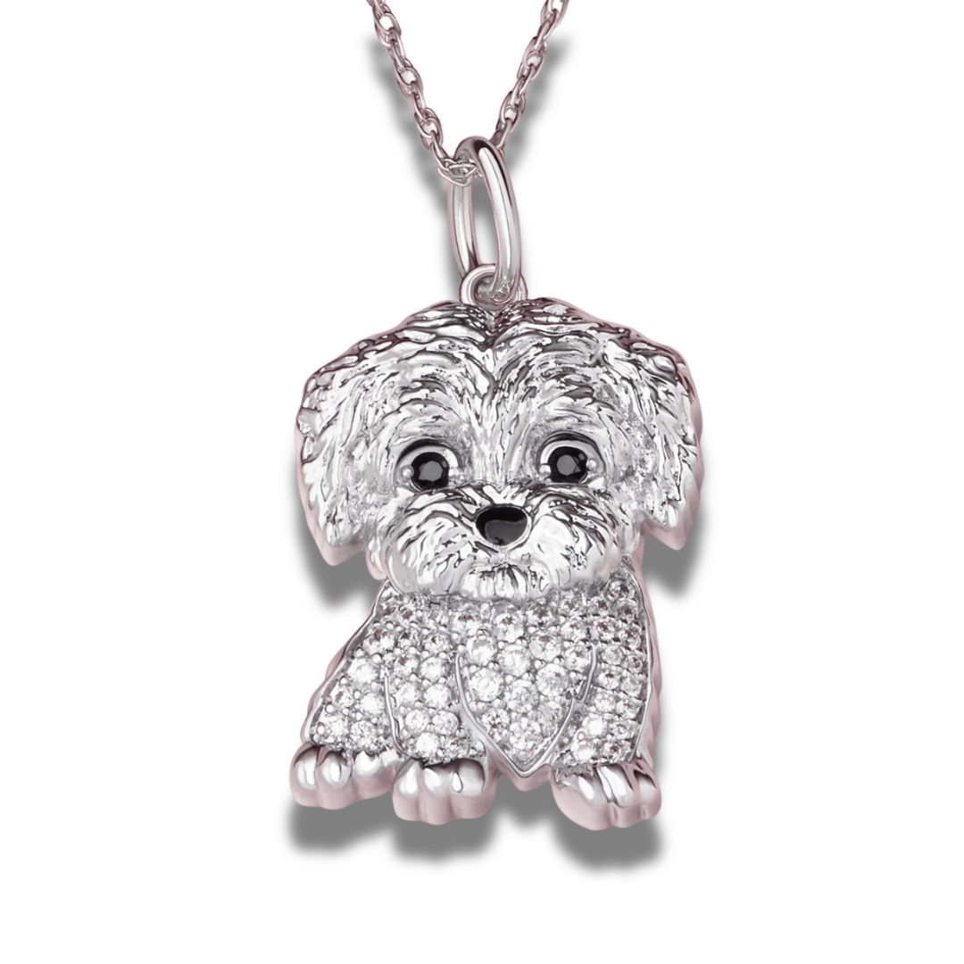 Colar + Pingente Pets | Banhado em Ouro 18K (Escolha Sua Raça)