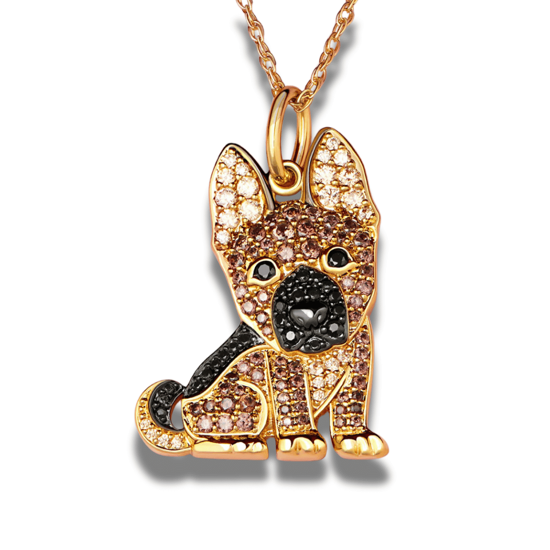 Colar + Pingente Pets | Banhado em Ouro 18K (Escolha Sua Raça)