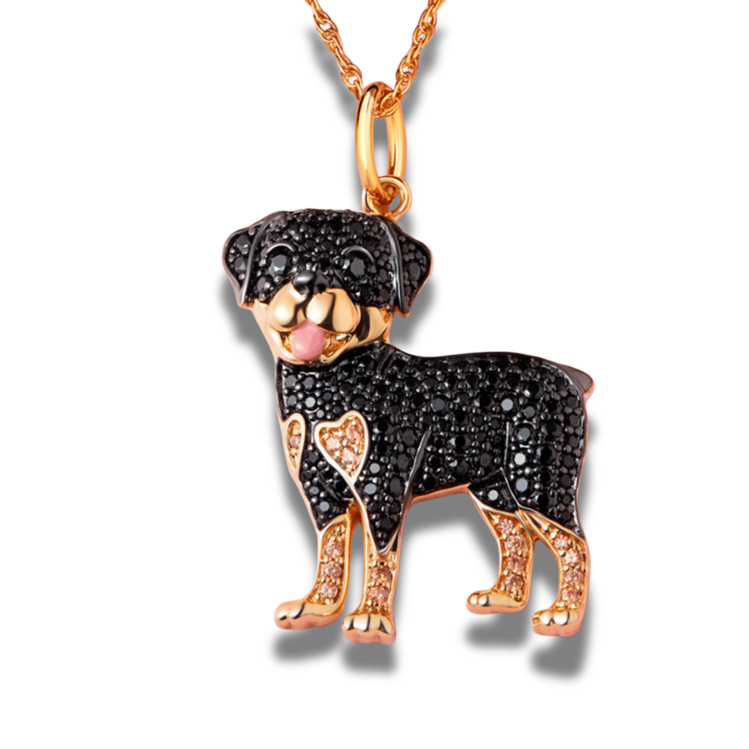 Colar + Pingente Pets | Banhado em Ouro 18K (Escolha Sua Raça)