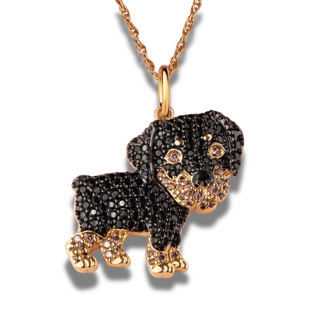 Colar + Pingente Pets | Banhado em Ouro 18K (Escolha Sua Raça)